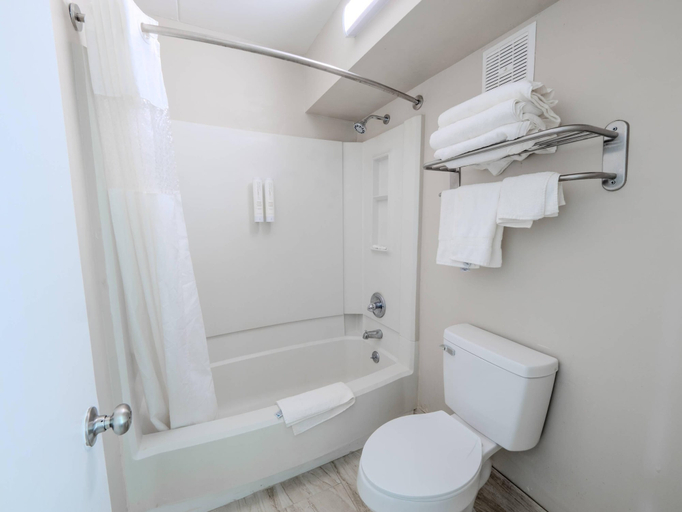 Bathroom, Clarion Pointe Winston – Salem Downtown, Forsyth