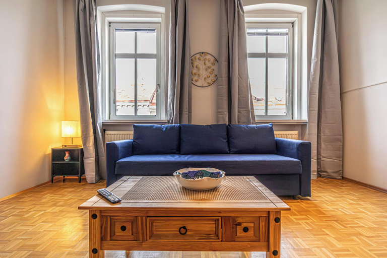 Living room 4, Family 2BR Apartment with Living Room, Wien