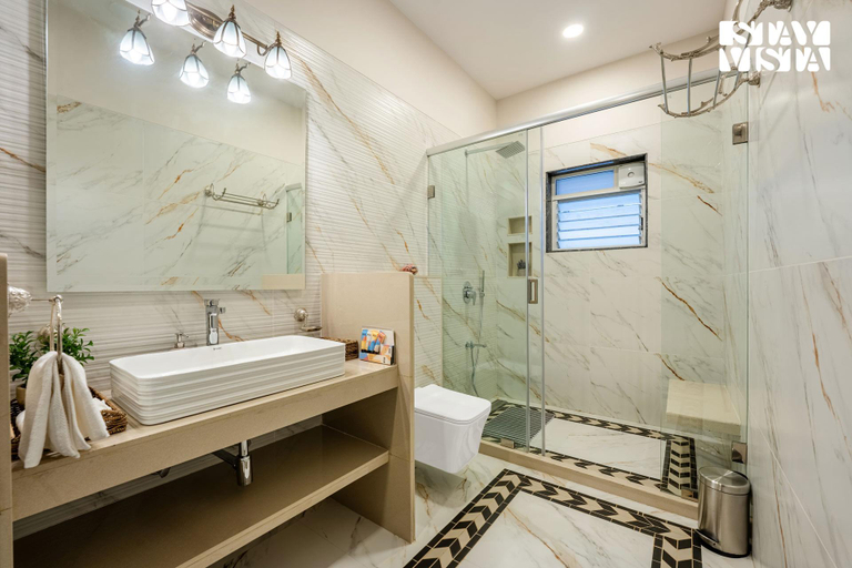 Bathroom 4, StayVista at Dolce Montagna, Pune