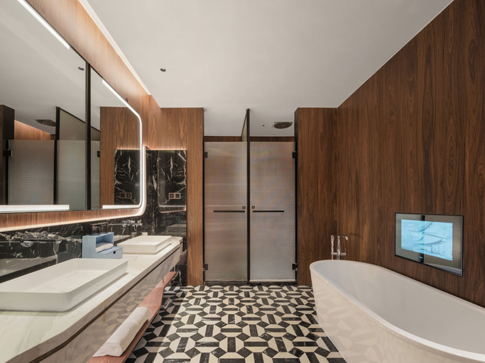 Bathroom 5, ADEN Hotel Shenzhen Nanshan, Shenzhen