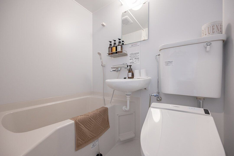 Bathroom 2, HOTEL R9 The Yard Shibukawa, Shibukawa