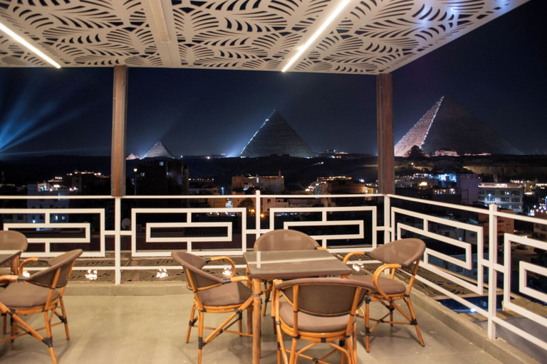 View from property 3, Pyraking Pyramids View Inn, Unorganized in Al Jizah