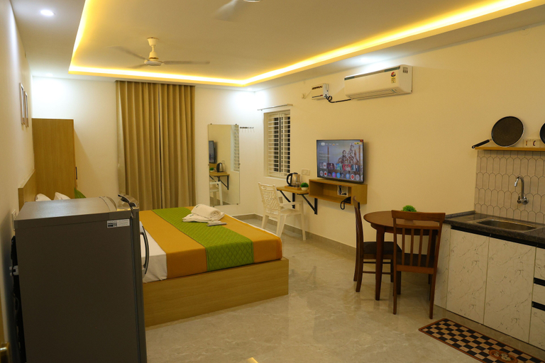 Living area, Aeroview Homestay Chennai Airport, Kancheepuram