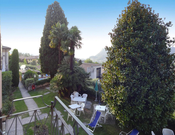 View from property 3, Residence La Filanda in Costermano, Verona