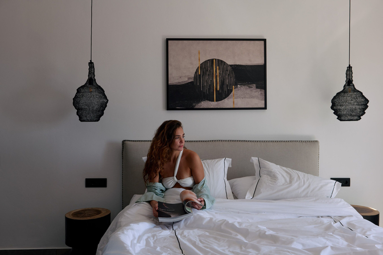Bedroom 3, Kalea Mykonos, South Aegean