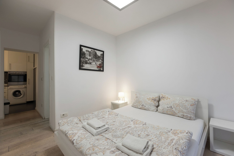 Bedroom 2, Central Studio Apartments, Belgrade