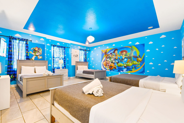 Bedroom 3, Storey Lake Getaway Pool SPA Theater, Osceola