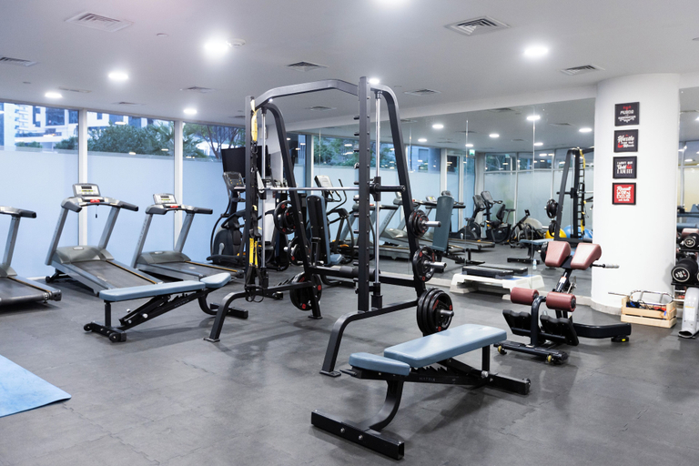 Gym 2, Stylish 2BR Business Bay Pool Access, Dubai