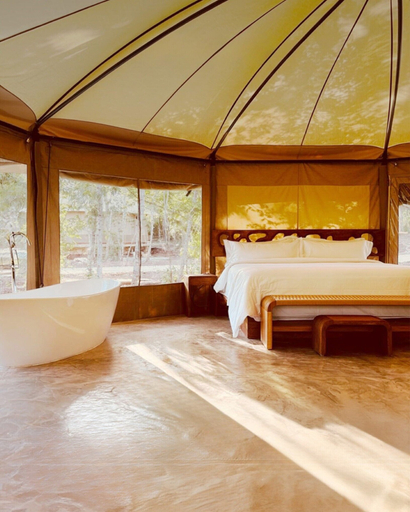 Bedroom 3, LJs Chichikan Eco Luxury Retreat, Valladolid