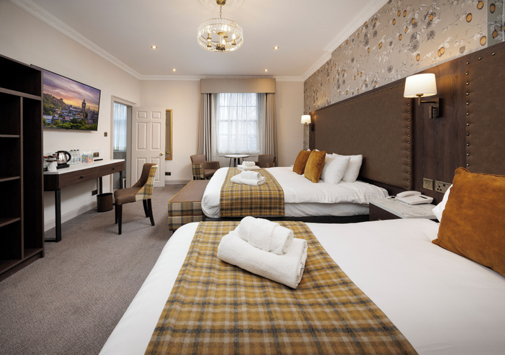 Bedroom 2, New Town Hotel, Edinburgh