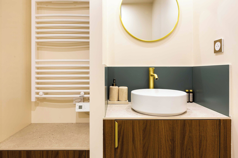 Bathroom 2, Port-royal Residence - Modern Studio- 3P, Paris