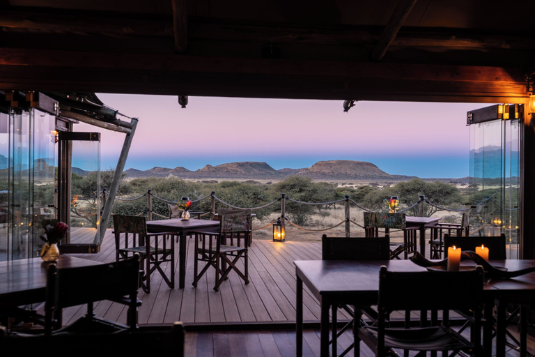 Terrace/patio 3, Maloba Lodge - Private Game Reserve, Lejweleputswa