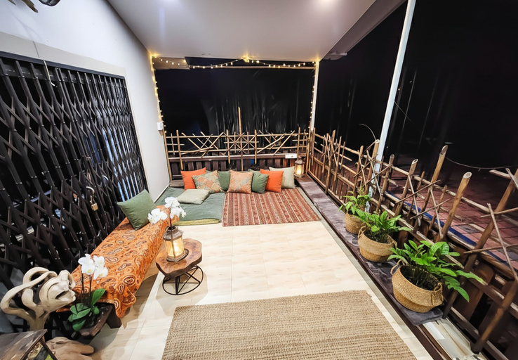 Lobby sitting area, The Plix Villa, North Goa