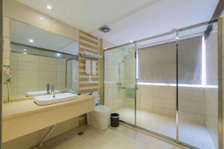 Bathroom 3, Home Inns in Liushi Yueqing, Wenzhou