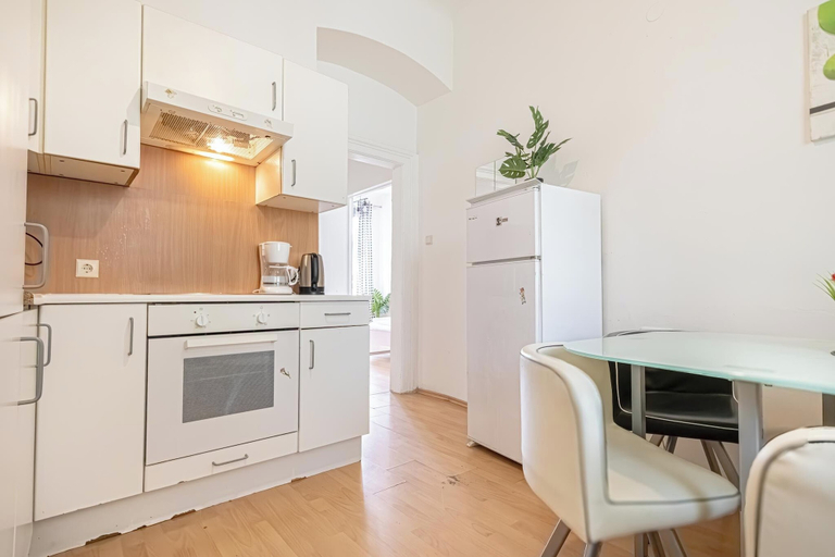 Private kitchen 4, Affordable 3BR Apartment Rathausplatz, Wien