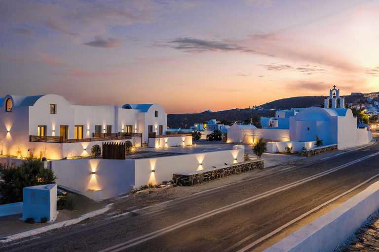 Front of property 5, Acro Caldo Suites, South Aegean