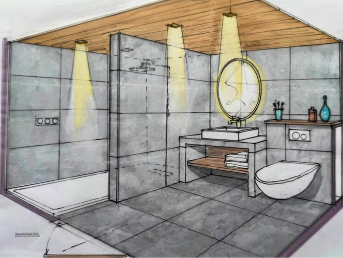Bathroom 5, Le Cairne Residence, Haute-Savoie