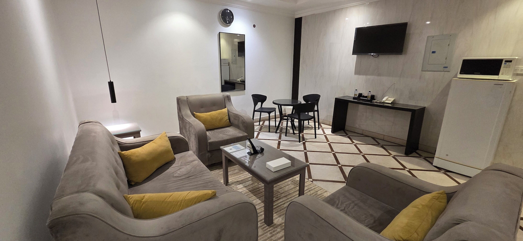 Living area 2, افاق سويت المصيف للشقق المخدومة - Afaq Suite Al Massif Serviced Apartments, Riyadh