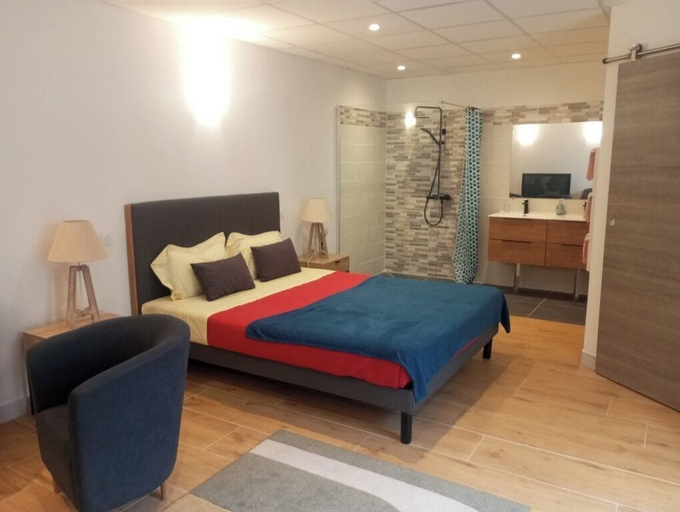 Bedroom 5, Les Ormes de belluire, Charente-Maritime