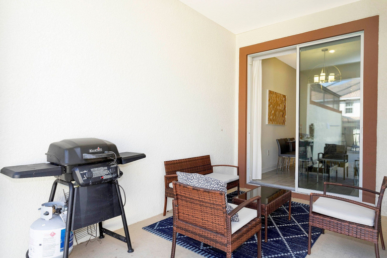 Terrace/patio, 4bd/3ba Champions Gate Home With Private Pool, Osceola