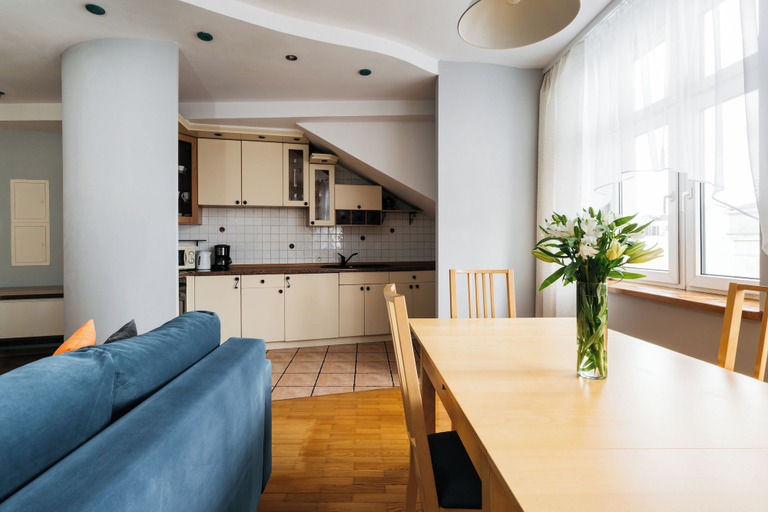 Living area 3, Native Apartments Warszauera 3, Kraków City