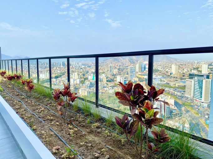 City view from property, Apartment with San Isidro View (2802), Lima