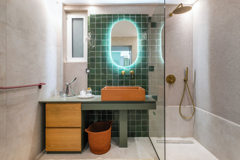 Bathroom 3, Elysia - 2-Br Apt & Balcony in Athens, Attica