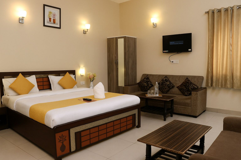 Room 2, Magnet Residency, Delhi