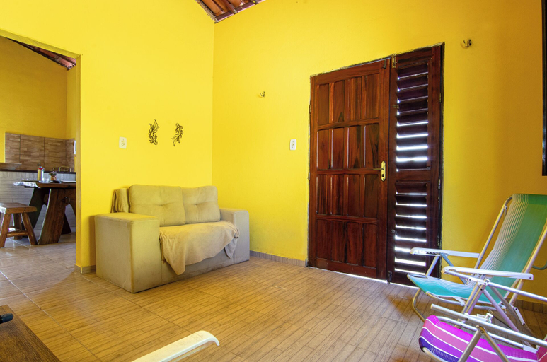 Living area 3, Casa Amarela em Icaraí de Amontada, Amontada