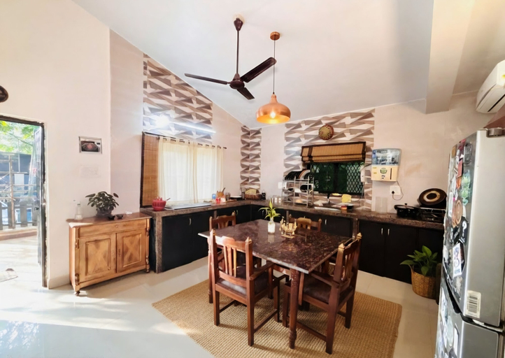 Dining room 5, The Plix Villa, North Goa