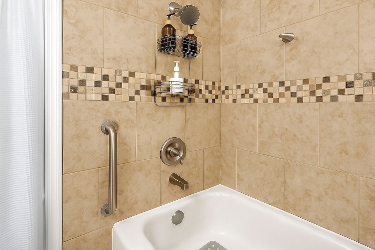 Bathroom 3, Cozy 2BR Home: With Lake Access & Work Space, Mercer