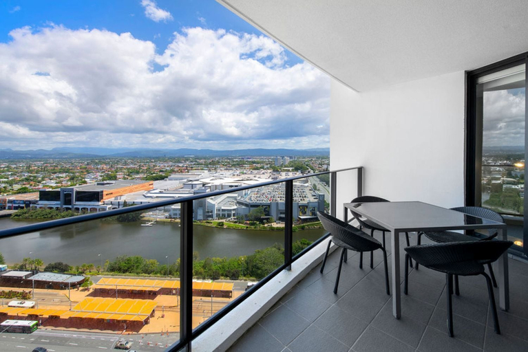 Balcony 3, Sierra Broadbeach - West Hinterland View, Gold Coast