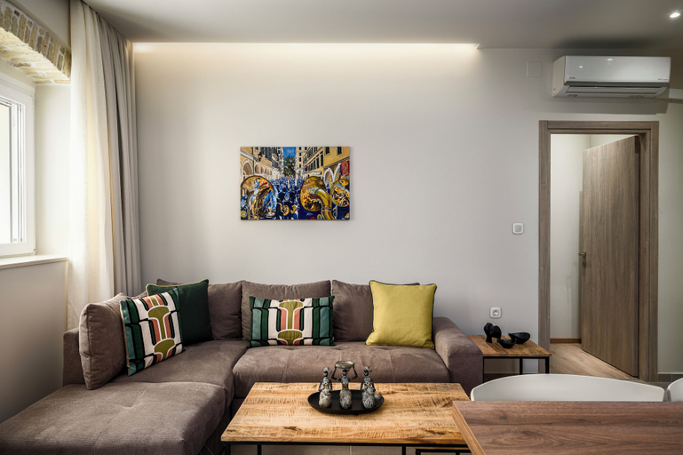 Living area 2, Petite Palace by Konnect, Old Corfu Town, Ionian Islands