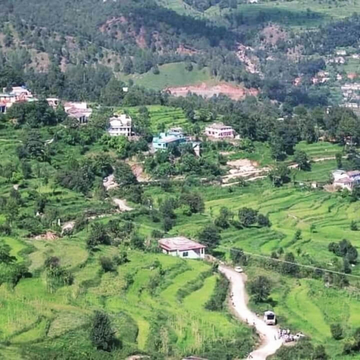 View from room, Rose Home Stay, Bageshwar