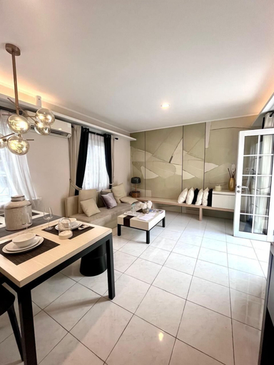Interior 4, Suite Room by Echa at Alesha House, South Tangerang