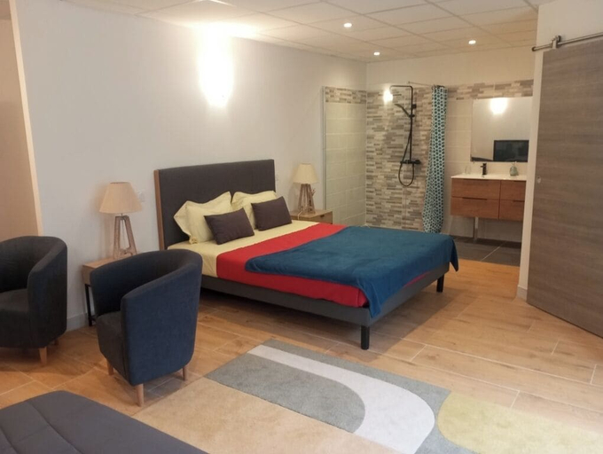 Bedroom 4, Les Ormes de belluire, Charente-Maritime