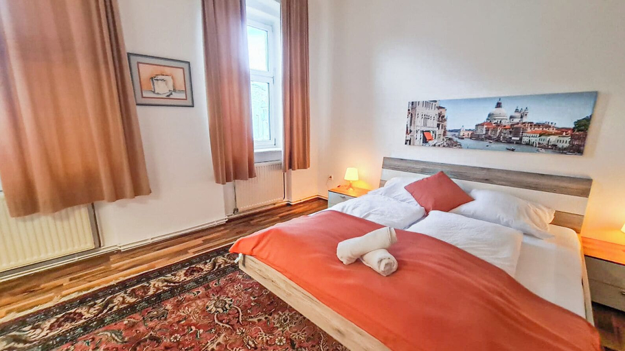 View from room, Budget 2BR Apartment Near Stadthalle, Wien