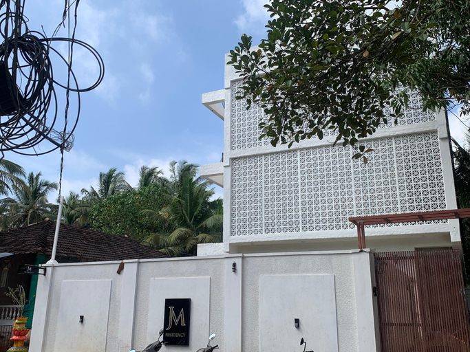 Front of property, JM Residency, North Goa