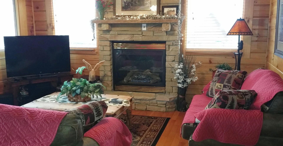 Living area, Heavenly Sunrise, Sevier