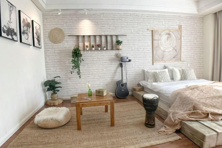 Bedroom 4, Shanyue Seaview Apartment (Dalian Wanda Plaza Branch), Dalian