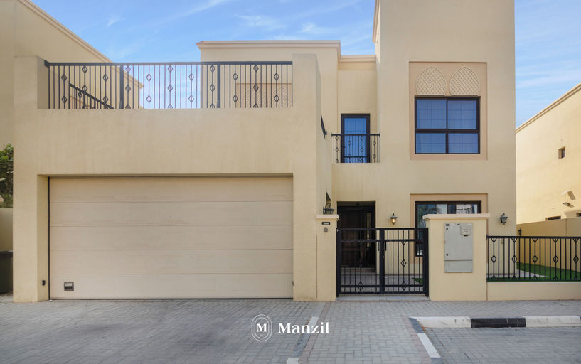Exterior, Manzil - 4BR Villa with Private Garden, Dubai