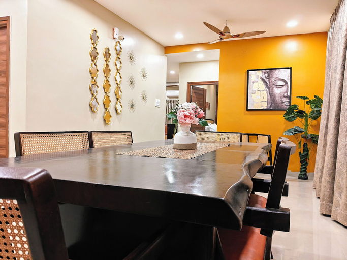 Dining 4, Crescent Stays Banjara Hills, Ranga Reddy