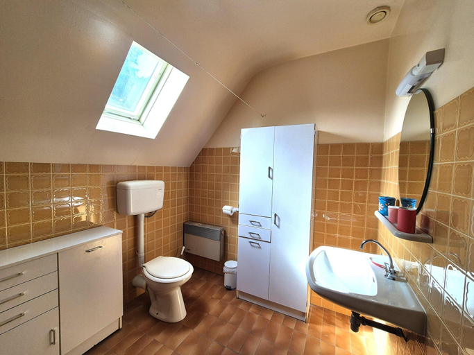 Bathroom, Apartment in Saint Cast near 7 Beaches, Côtes-d'Armor