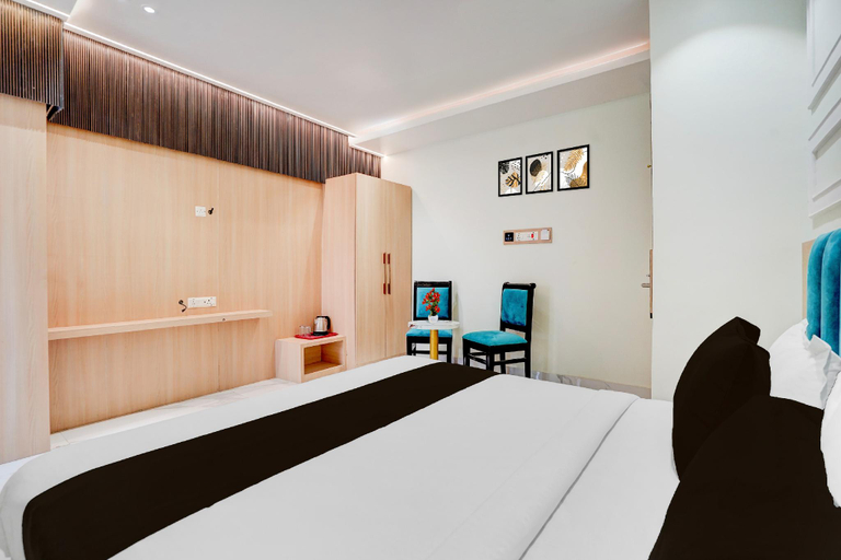 Bedroom 3, Super OYO Townhouse Oak Prayagraj Allahabad University-Railway Junction Formerly Ballians, Kaushambi