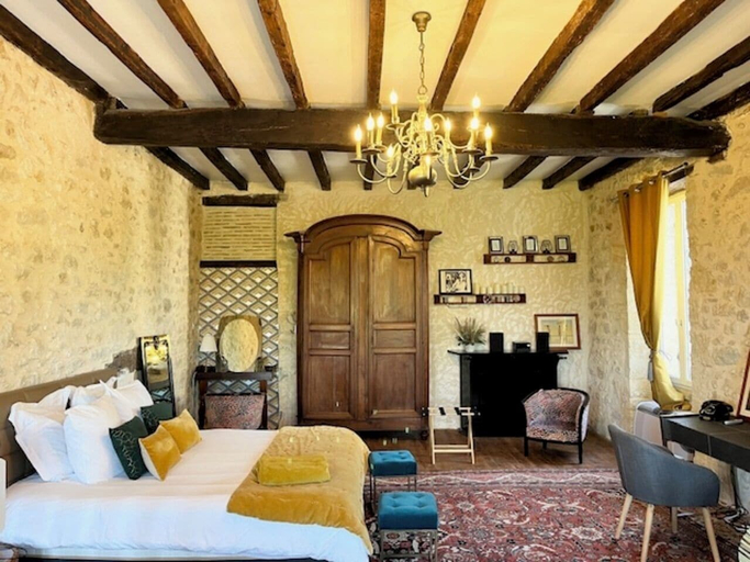 Bedroom, Le Mas Réolais, Gironde