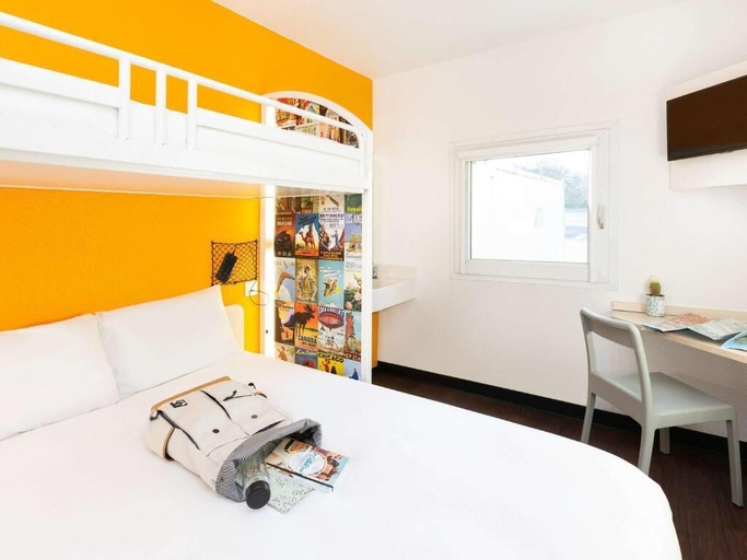 Room 2, Eco hôtel Rouen Louviers le Vaudreuil, Eure