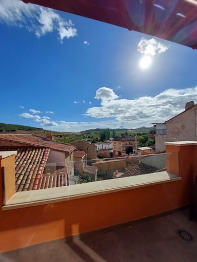 View from room, Hostal Rey Mundo, Zaragoza