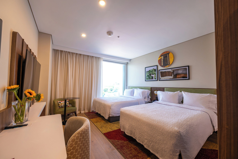 Bedroom 3, Hotel Hampton by Hilton Santiago de los Caballeros, Santiago de los Caballeros