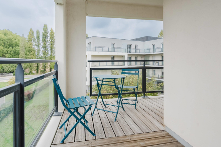 Balcony 4, Quality Aparthotel St-Berthevin Laval, Mayenne