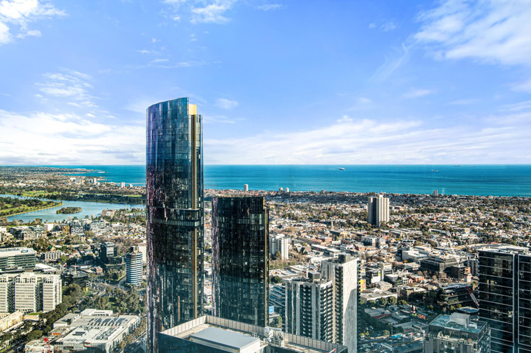 Exterior view 5, Stylish City Apartment with Expanding City Views, Melbourne